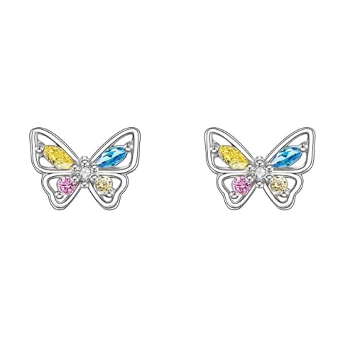 Ohrringe Gold,Goldene Ohrringe Damen,Hypoallergen Earrings for Women,mit Weiß Emaillierten Buchstaben Ohrringe Gold,Goldene Ohrringe Damen,Hypoallergen Earrings for Women,mit Weiß Emaillierten Buchstaben von Purhole