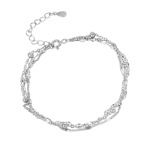 Purhole Charm Armband 925 Sterling,Bettelarmband Herz,Moments Bracelet Charms,Love Armbänder Charms Serie,Silber Armband 19 cm von Purhole