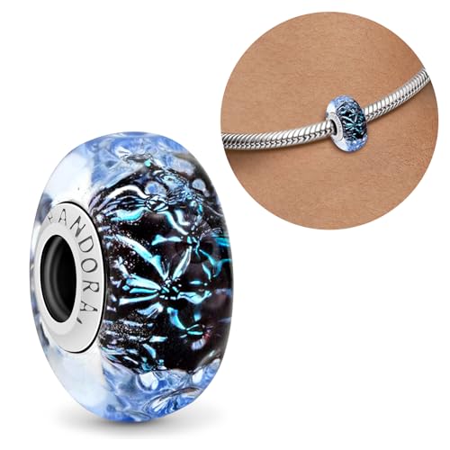 Purhole Charms Blau Murano Glas Charm Armband Charm Clip Charms Anhänger Stopper, Beads für Damen Purhole Charms Blau Murano Glas Charm Armband Charm Clip Charms Anhänger Stopper, Beads für Damen von Purhole