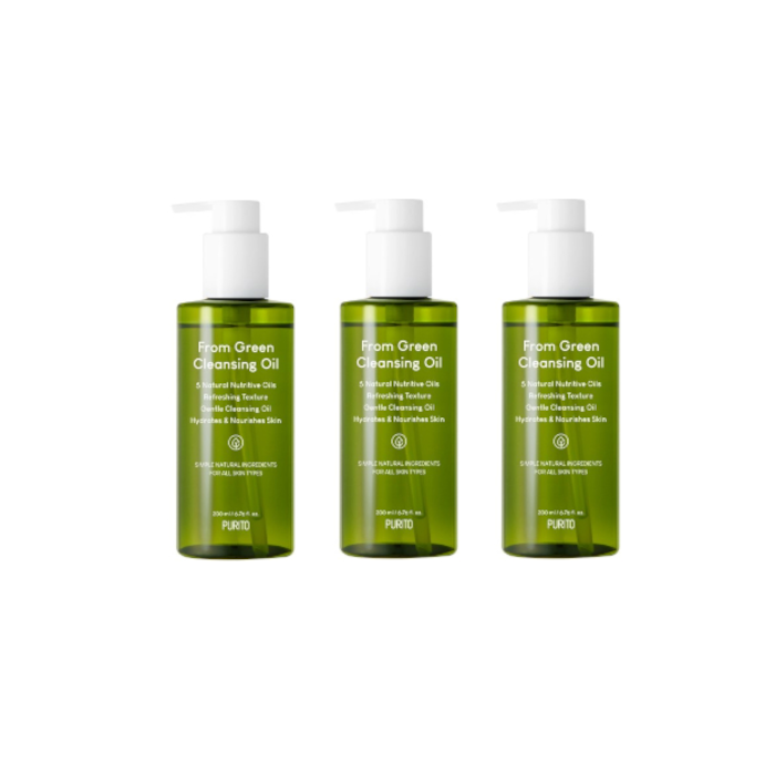 Purito SEOUL From Green Cleansing Oil (New Formula) - 200ml (3ea) Set von Purito SEOUL