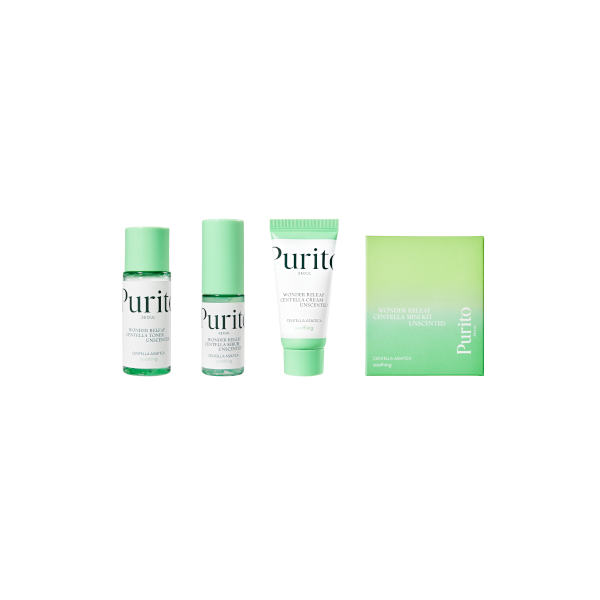 Purito SEOUL - Wonder Releaf Centella Mini Kit Unscented - 1 set (3 artikel) von Purito SEOUL