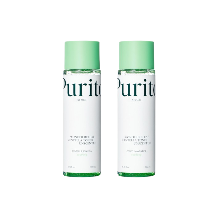 Purito SEOUL - Wonder Releaf Centella Toner Unscented - 200ml (2ea) Set von Purito SEOUL