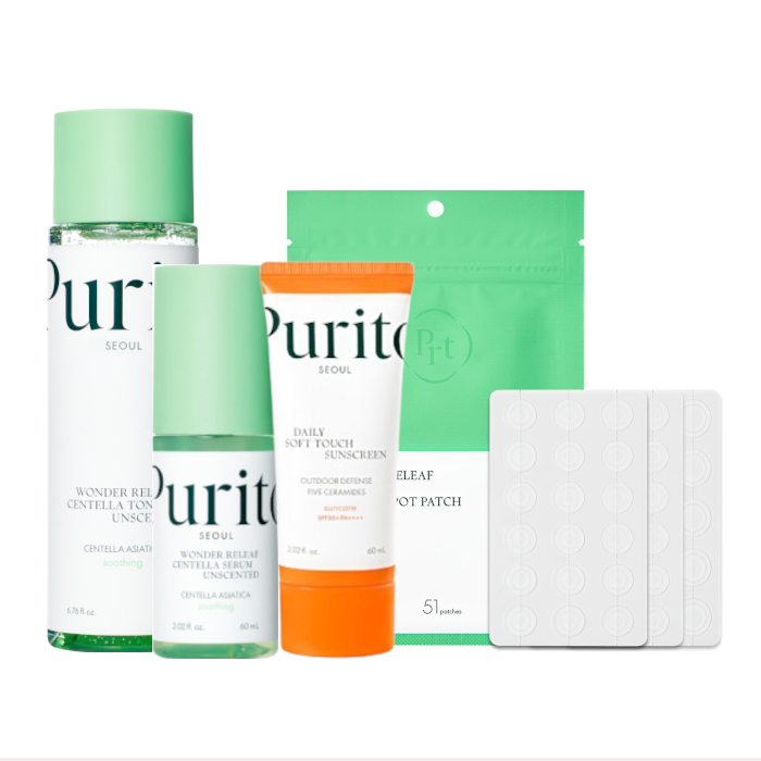Purito SEOUL - Wonder Releaf Centella Unscented Skincare Set von Purito SEOUL