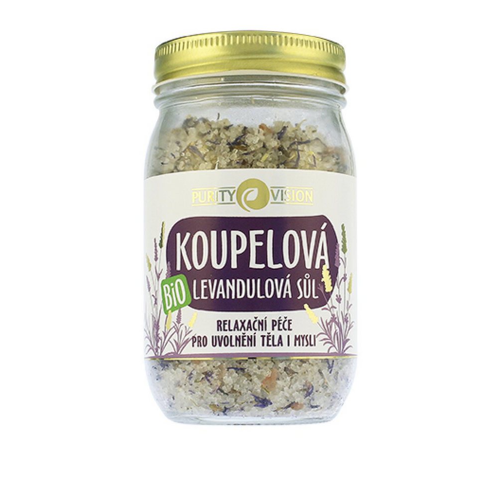 Purity Vision Badesalz Bio-Lavendel-Badesalz 400 g Purity Vision Badesalz Bio-Lavendel-Badesalz 400 g von Purity Vision