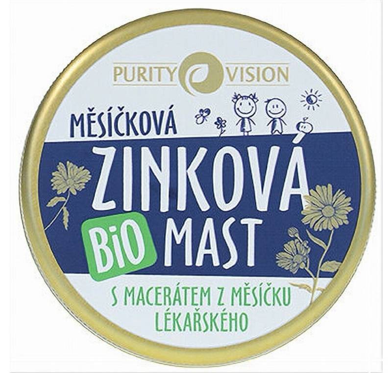 Purity Vision Körperpflegeduft Reinheit Vision Bio Ringelblume Zink Beruhigende Pflegesalbe 70ml von Purity Vision