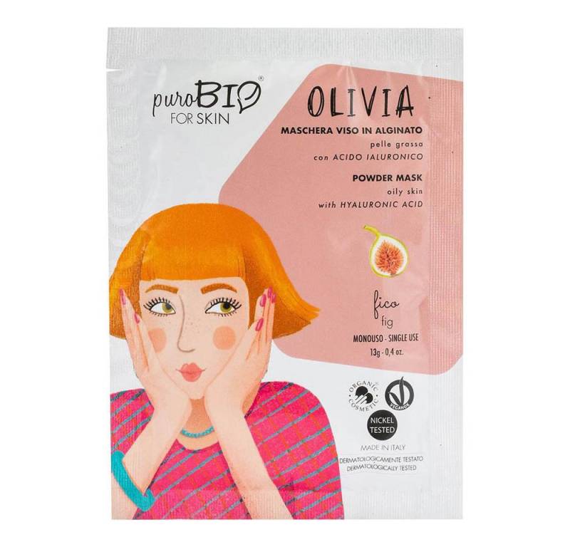 Purobio Gesichtsmaske Peel off Face Mask Olivia - 11 fig 13g von Purobio