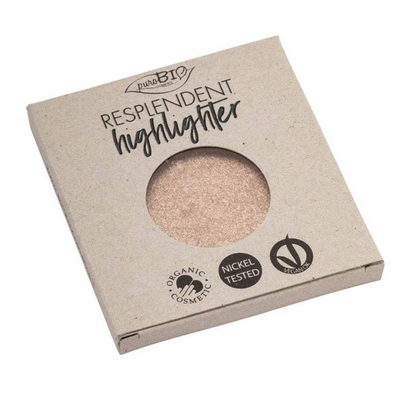Purobio Highlighter Resplendent Highlighter - 01 Champagne Refill 9g von Purobio