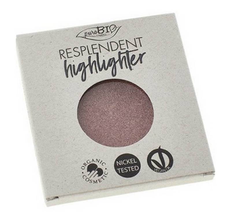 Purobio Highlighter Resplendent Highlighter - 04 Golden Pink Refill 9g von Purobio
