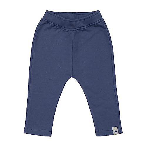 Purpelino Unisex Baby Hose aus 100% Bio Baumwolle - Babyhose Schlupfhose für Jungen & Mädchen - Blau - Größe 62-68 von Purpelino