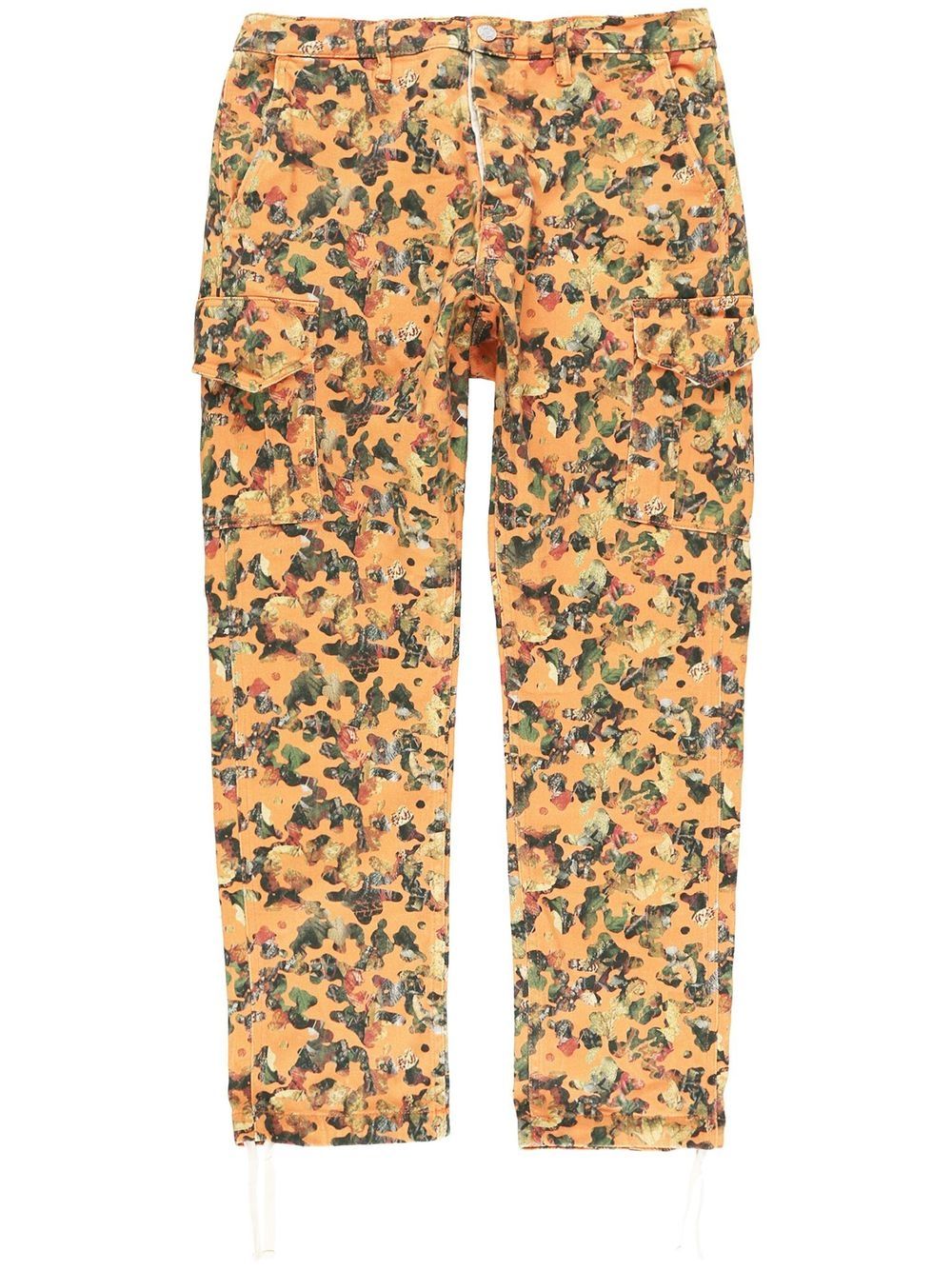 Purple Brand Cargohose mit grafischem Print - Orange von Purple Brand