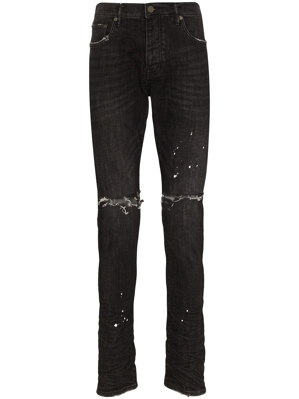 Purple Brand Jeans im Distressed-Look - Schwarz von Purple Brand