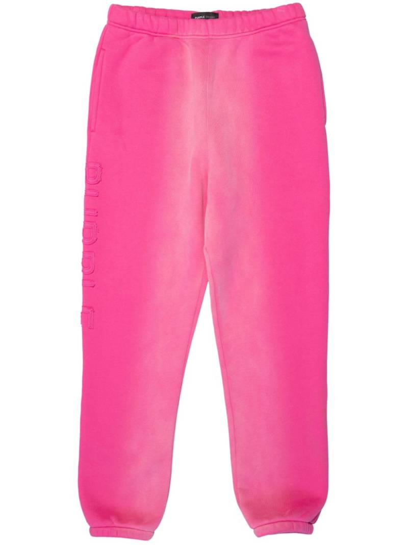 Purple Brand Jogginghose mit Bleach-Effekt - Rosa von Purple Brand