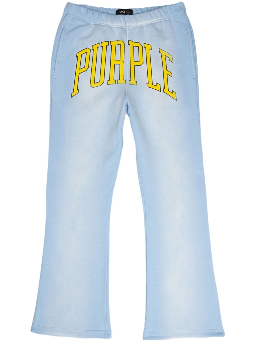 Purple Brand Jogginghose mit Logo-Print - Blau von Purple Brand