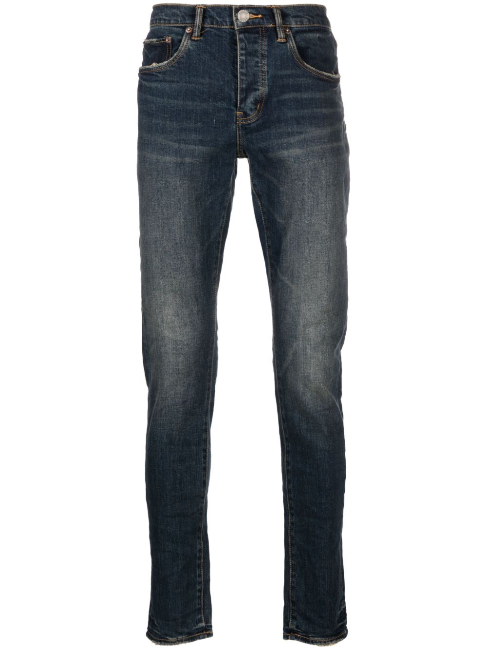 Purple Brand Tief sitzende P001 Slim-Fit-Jeans - Blau von Purple Brand