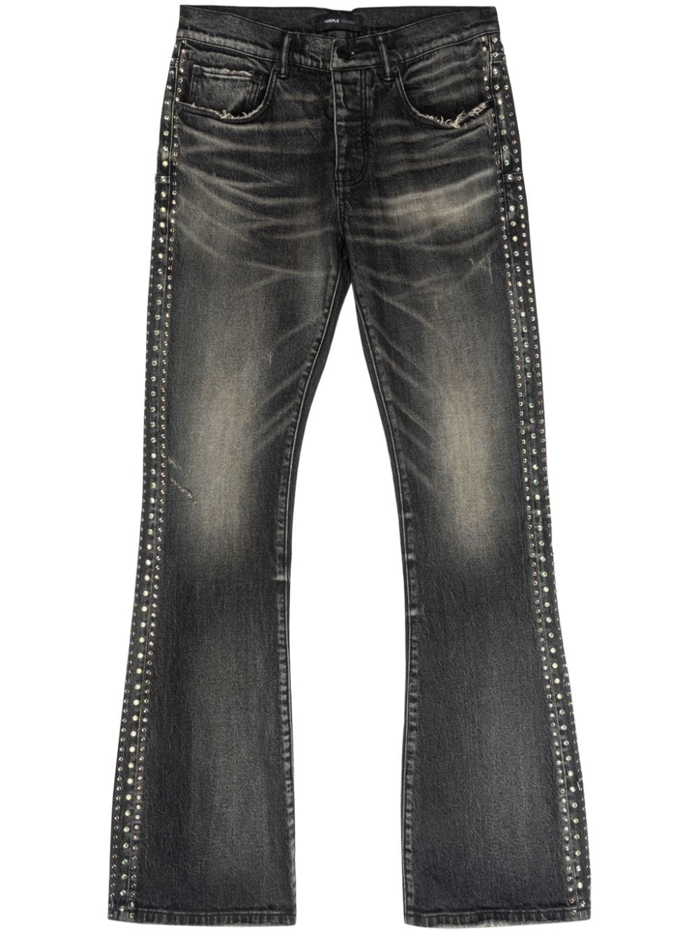 Purple Brand Verzierte Jeans - Schwarz von Purple Brand