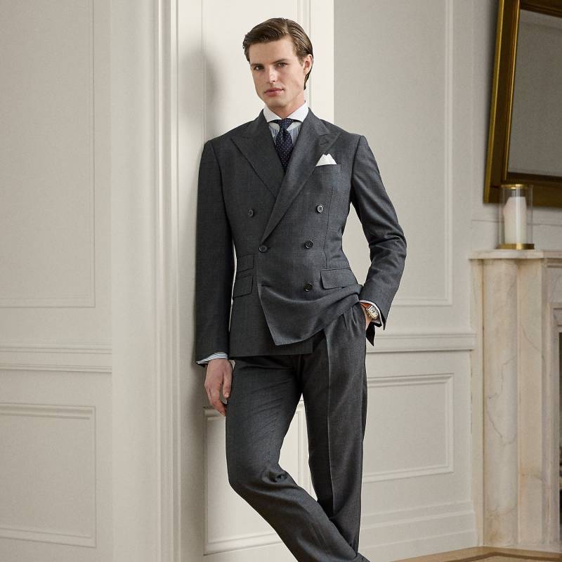 Anzug Kent mit Glencheck-Muster von Purple Label