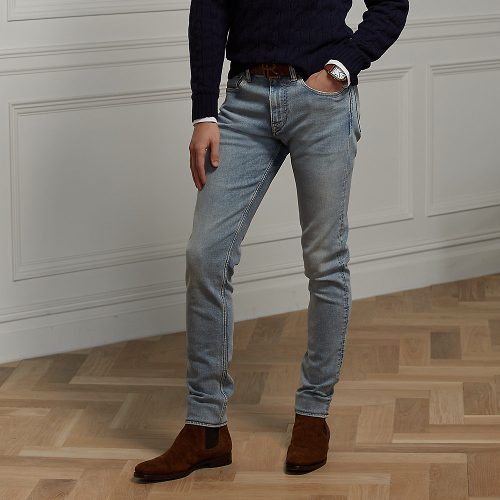 Skinny-Fit Stretchjeans von Purple Label