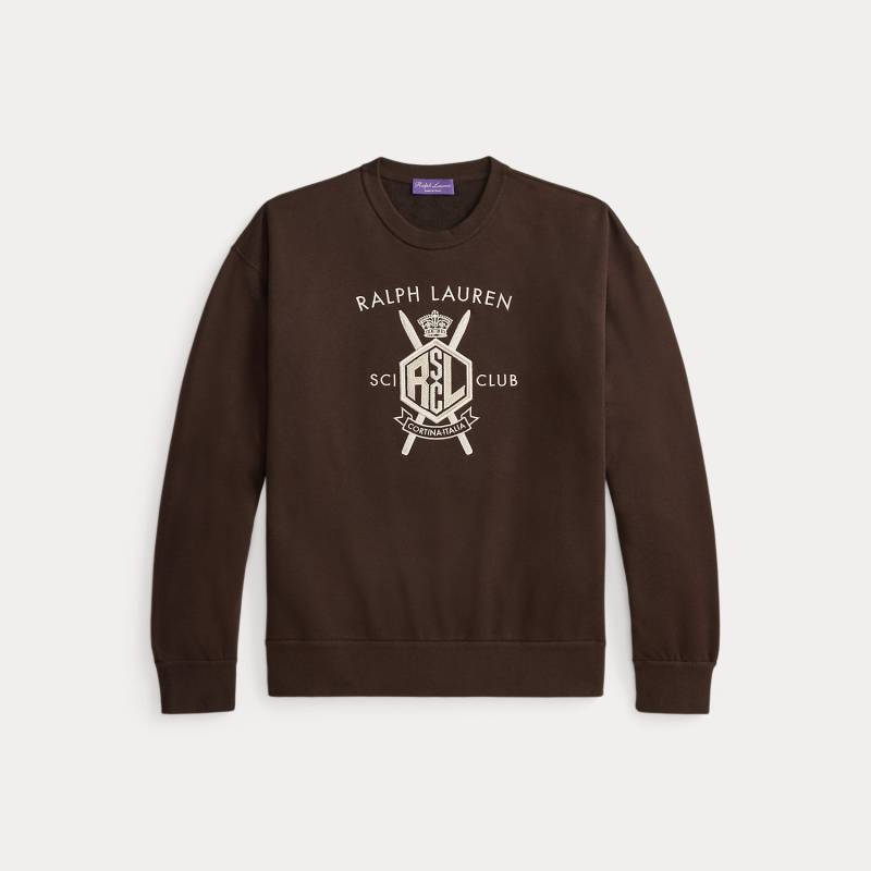 Baumwoll-Kaschmir-Sweatshirt mit Wappen Baumwoll-Kaschmir-Sweatshirt mit Wappen von Purple Label