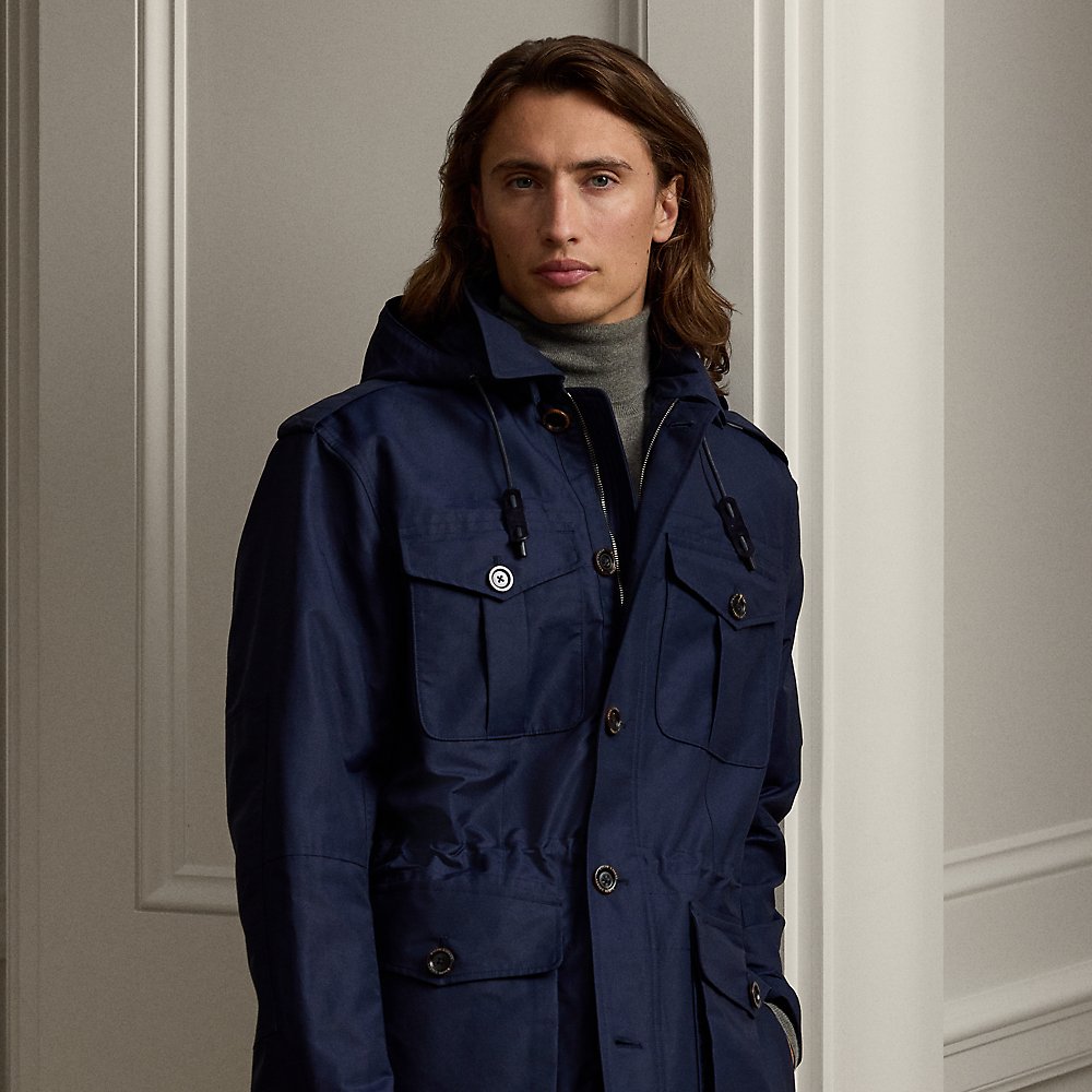 Baumwolljacke Hartridge mit vier Taschen von Purple Label