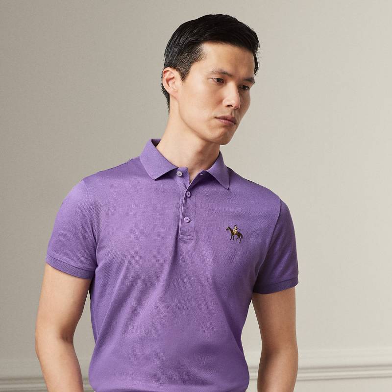Custom-Slim-Fit Poloshirt aus Piqué von Purple Label