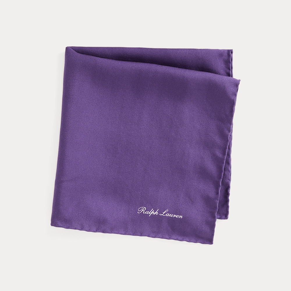 Einstecktuch aus Seide von Purple Label