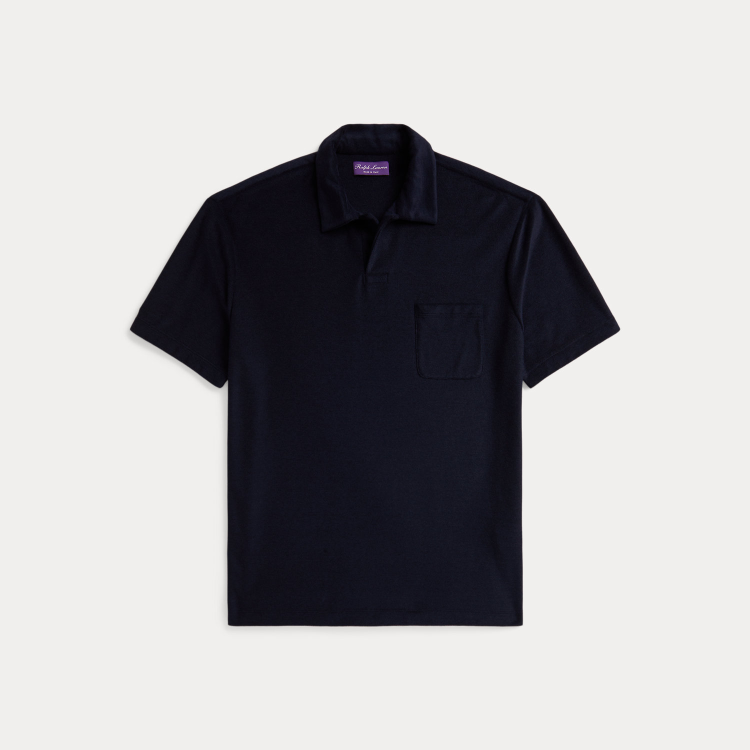 Freizeit-Kurzarmhemd Riviera aus Frottee von Purple Label