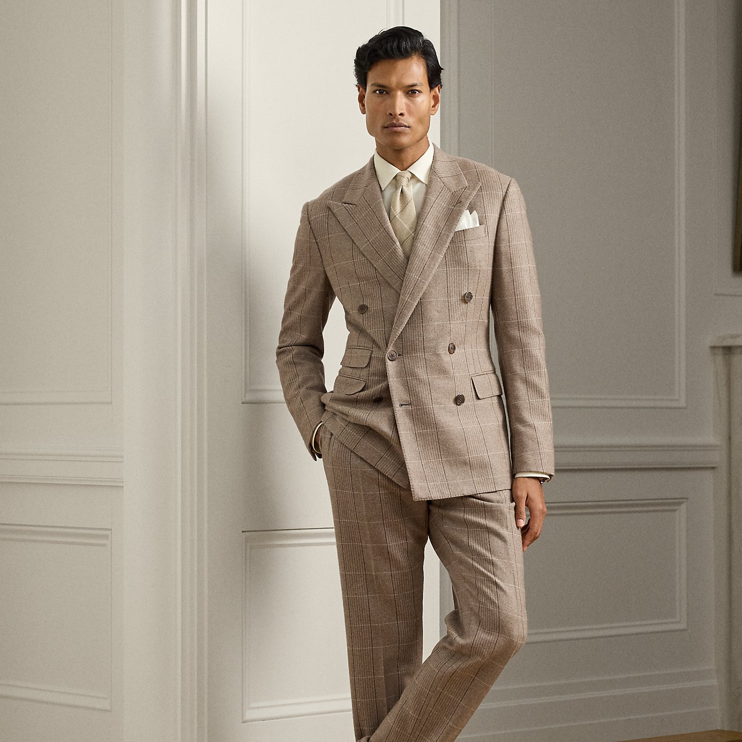 Handgeschneiderte Anzughose Gregory von Purple Label