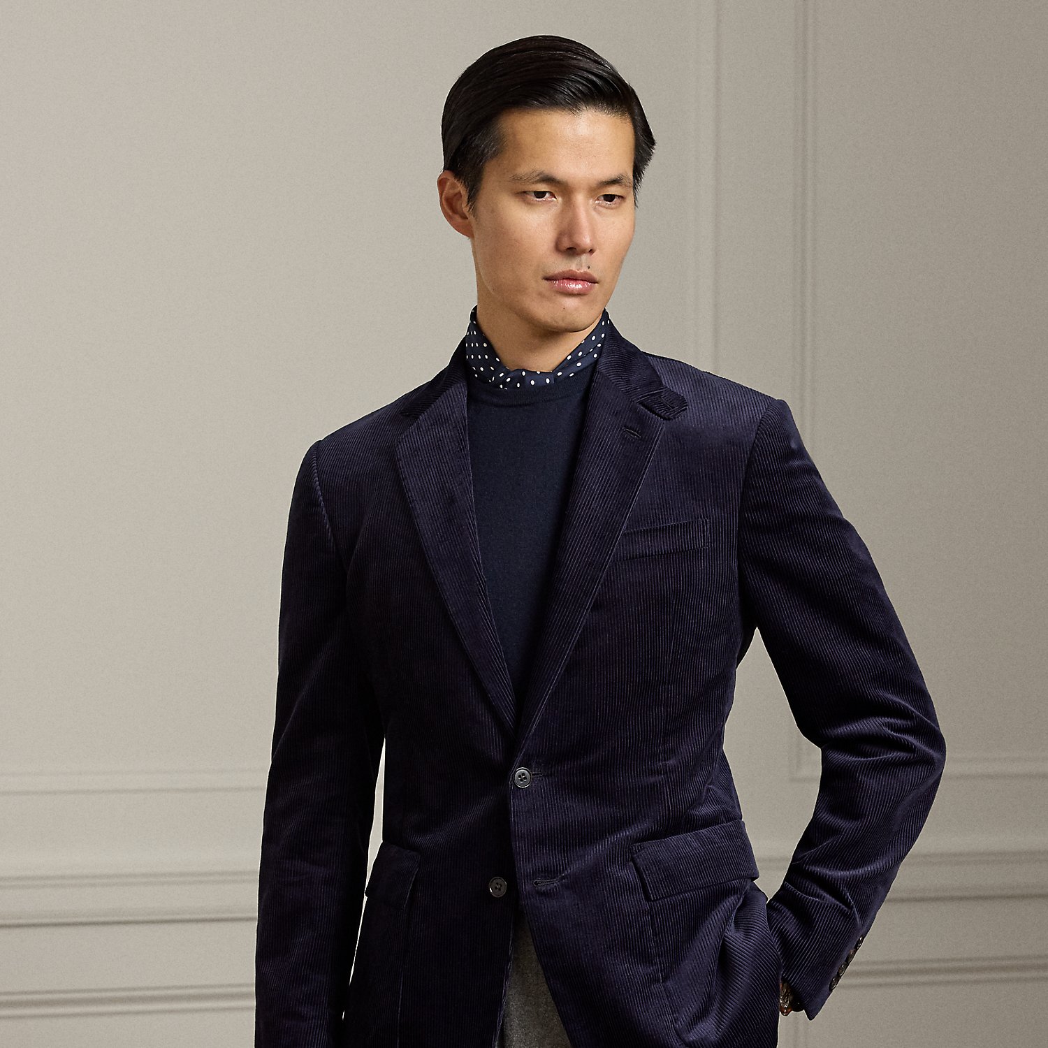 Handgeschneiderte Anzugjacke Kent von Purple Label