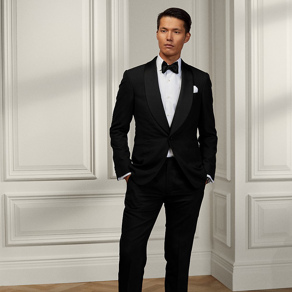 Handgeschneiderte Smokinghose Gregory von Purple Label