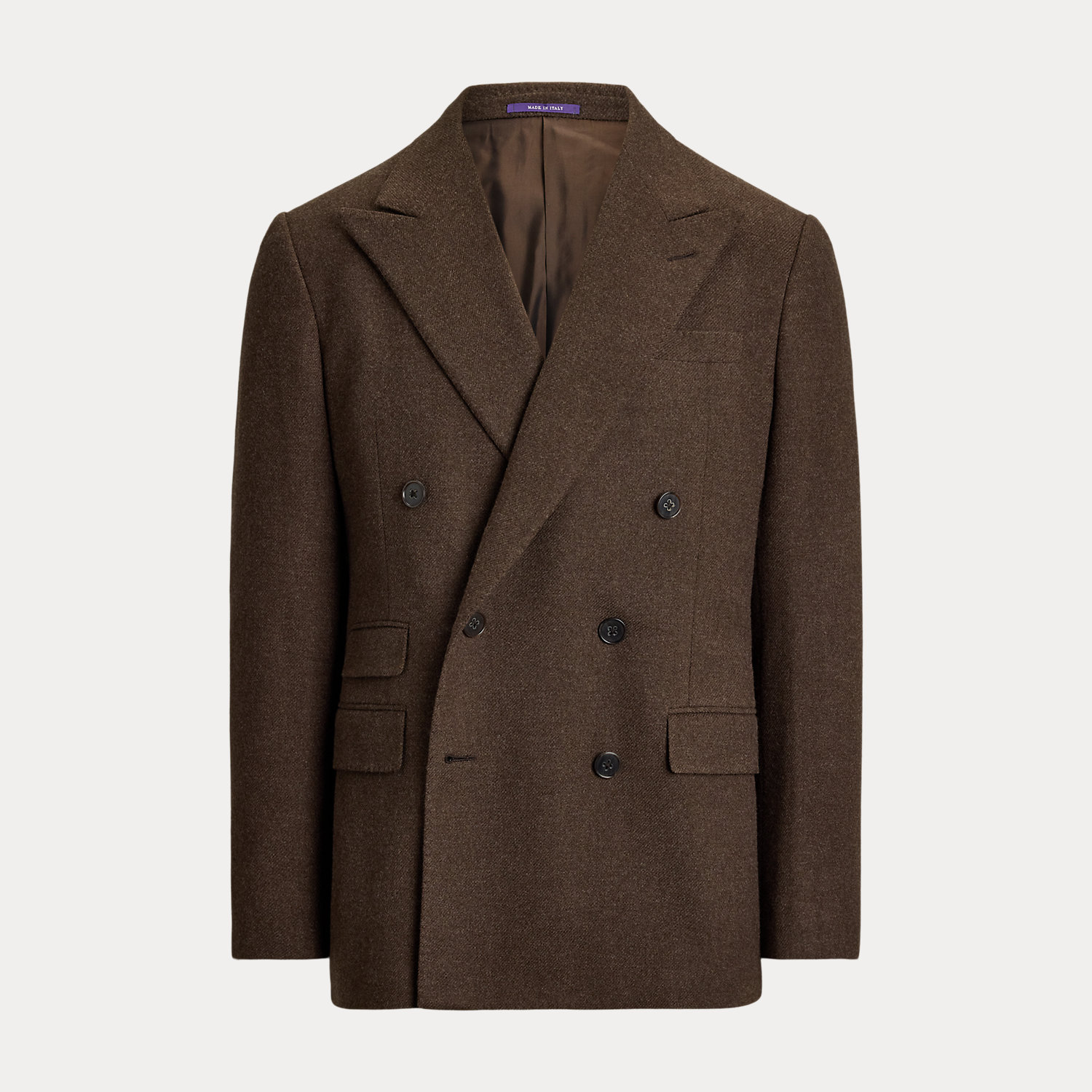 Handgeschneiderte Wolltwill-Jacke Kent von Purple Label