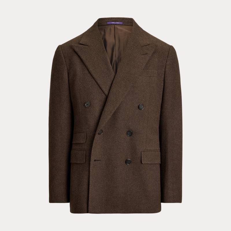 Handgeschneiderte Wolltwill-Jacke Kent von Purple Label