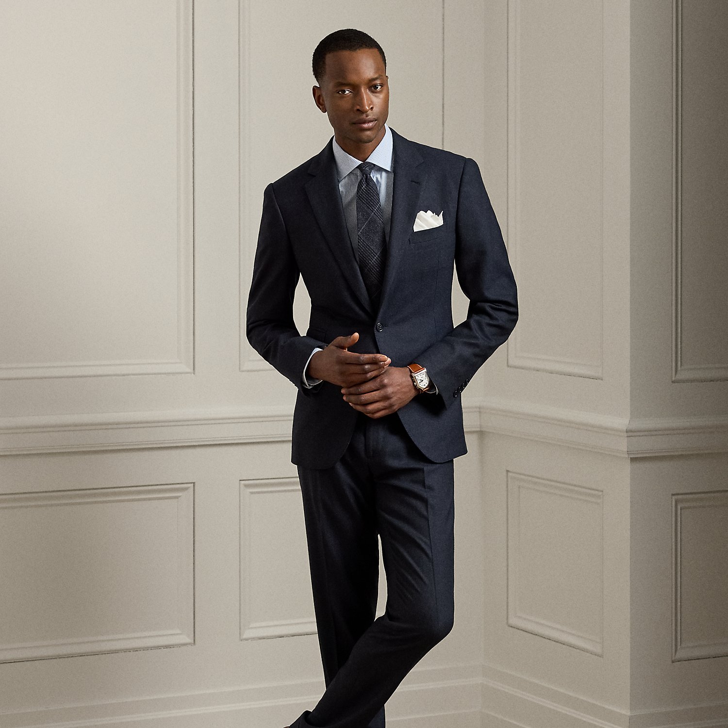 Handgeschneiderter Anzug Gregory von Purple Label