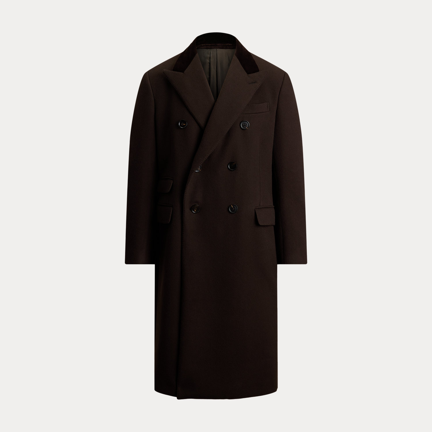 Handgeschneiderter Woll-Kaschmir-Mantel Handgeschneiderter Woll-Kaschmir-Mantel von Purple Label