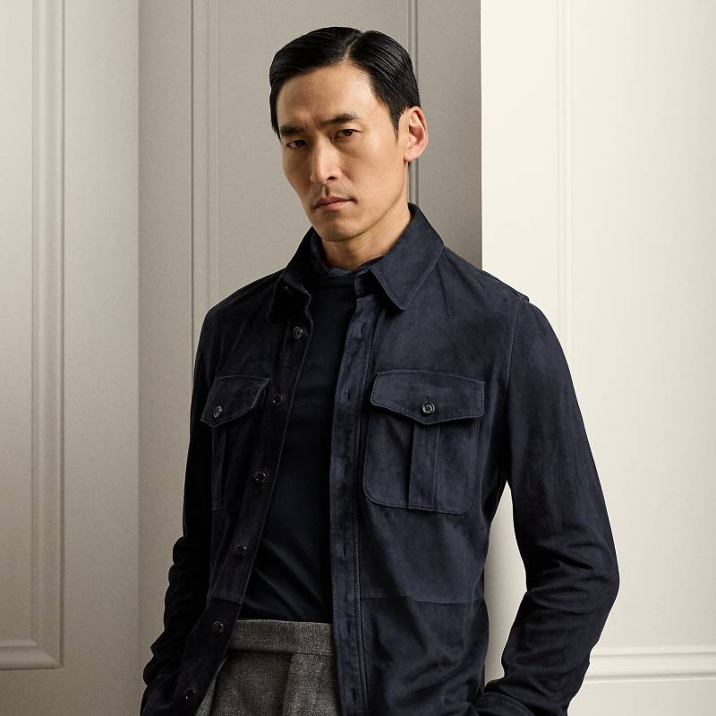 Hemdjacke aus Wildleder Hemdjacke aus Wildleder von Purple Label