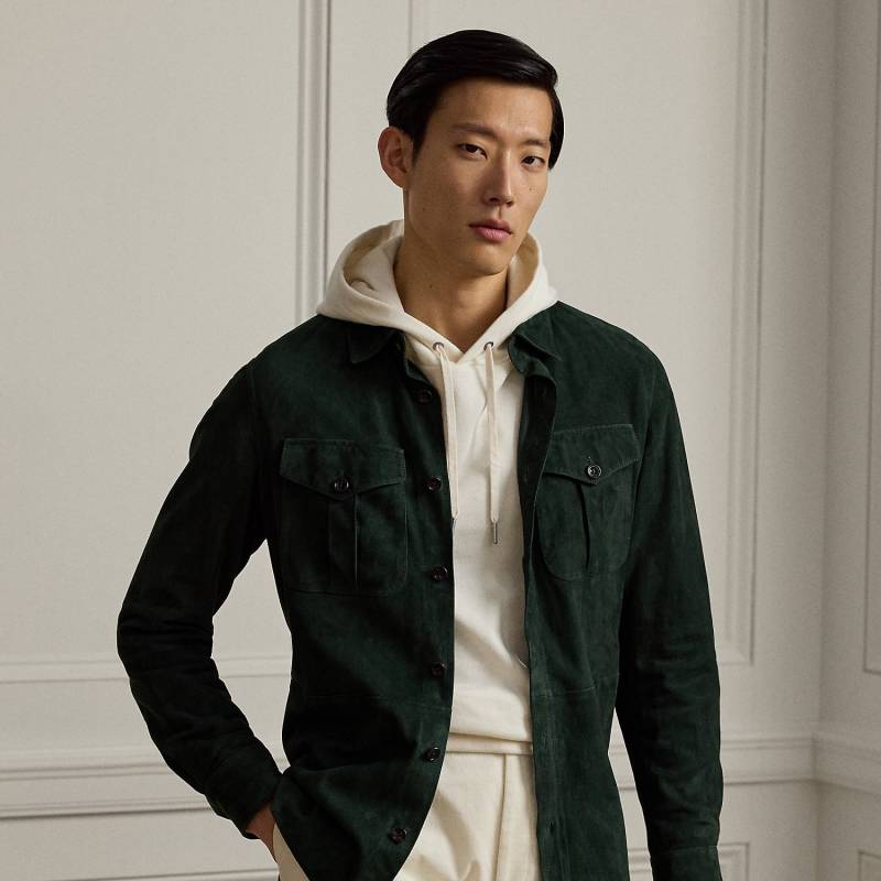 Hemdjacke aus Wildleder Hemdjacke aus Wildleder von Purple Label