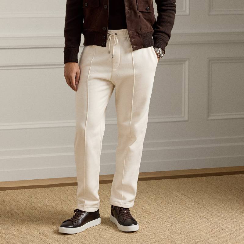 Hose aus Baumwoll-Kaschmir-Fleece von Purple Label