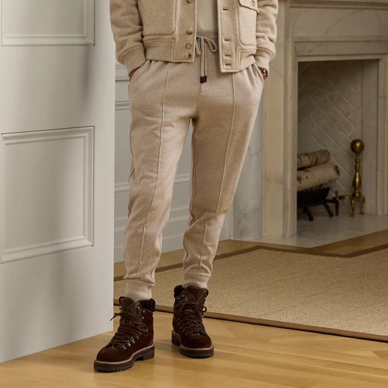 Jogginghose aus Kaschmirmischung von Purple Label