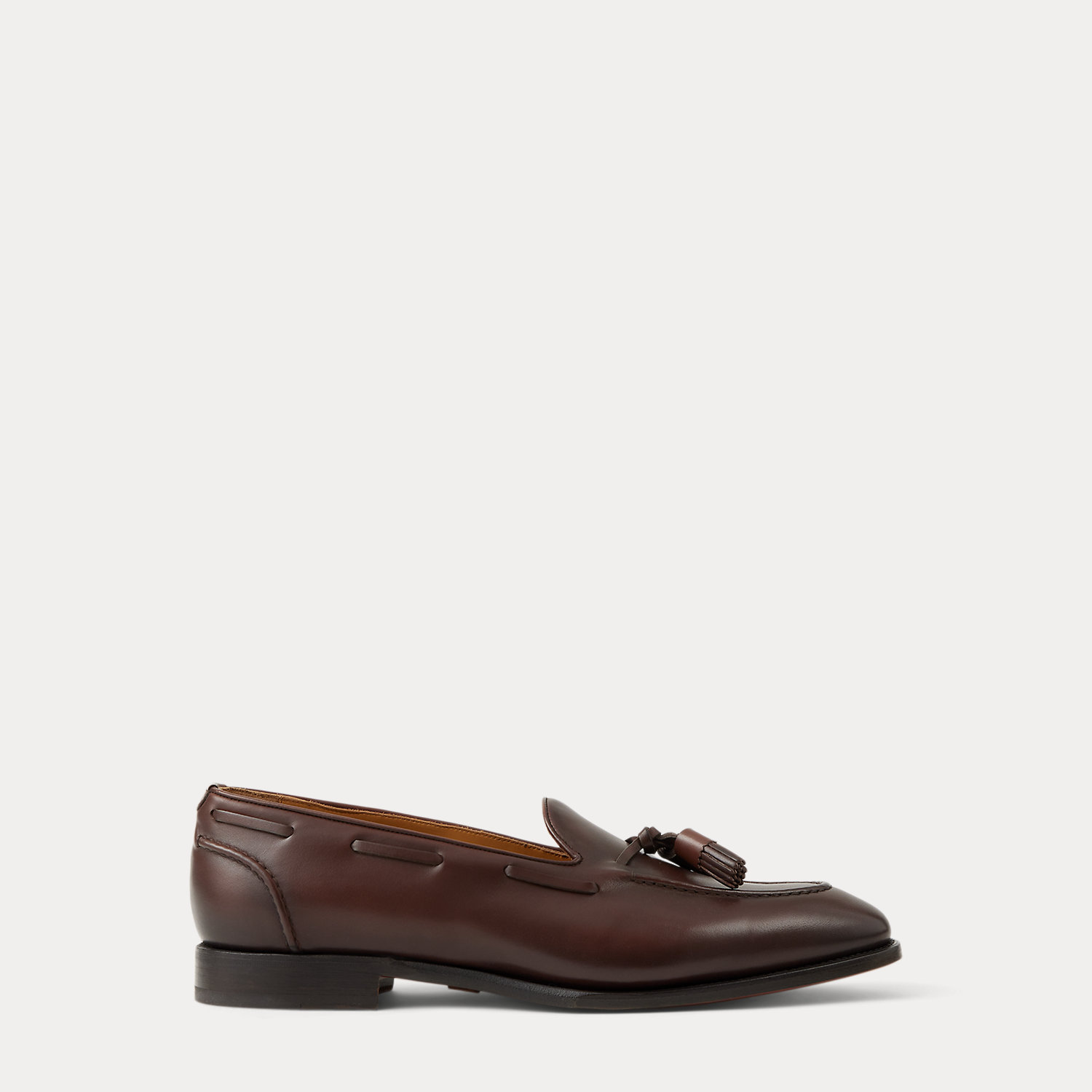 Kalbsleder-Loafer Luther mit Quasten von Purple Label