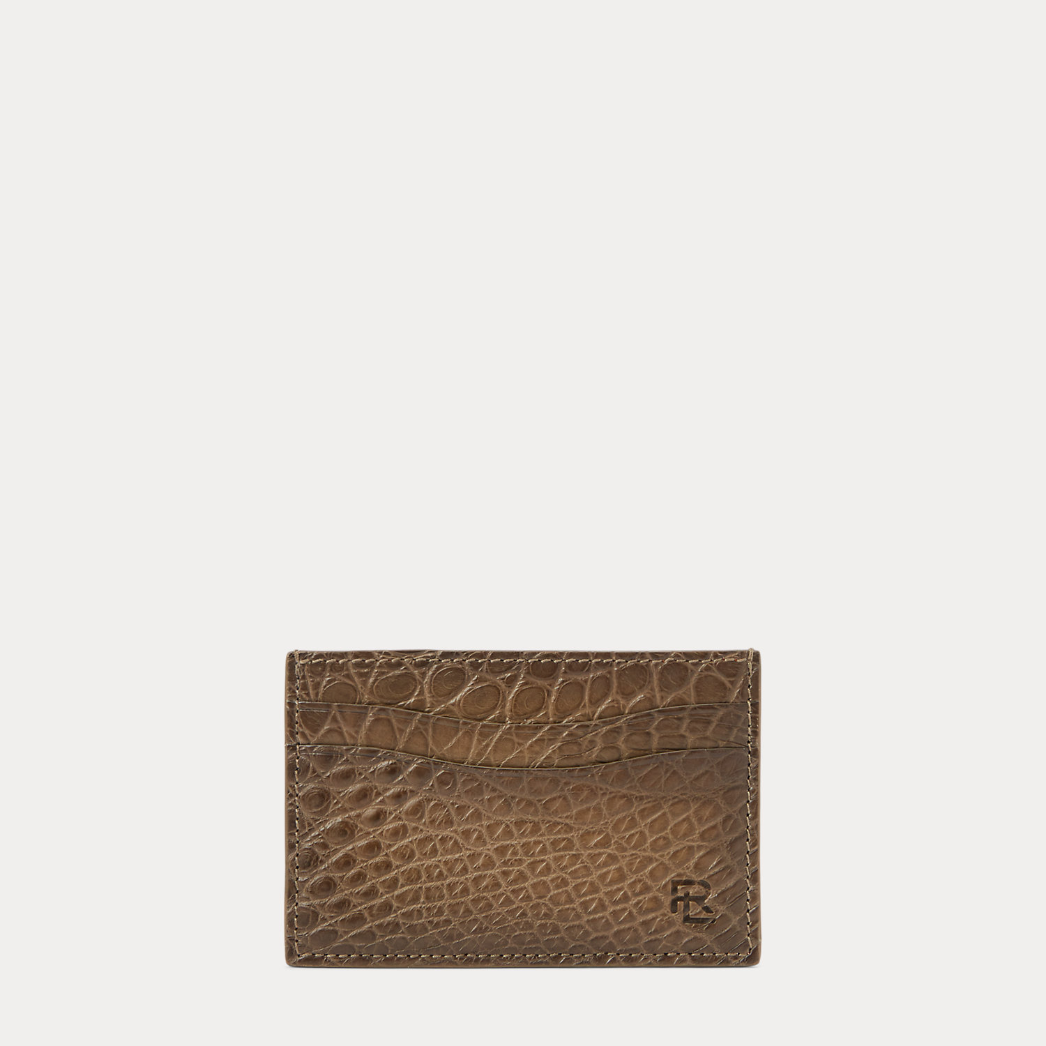 Kartenetui aus Alligatorleder von Purple Label