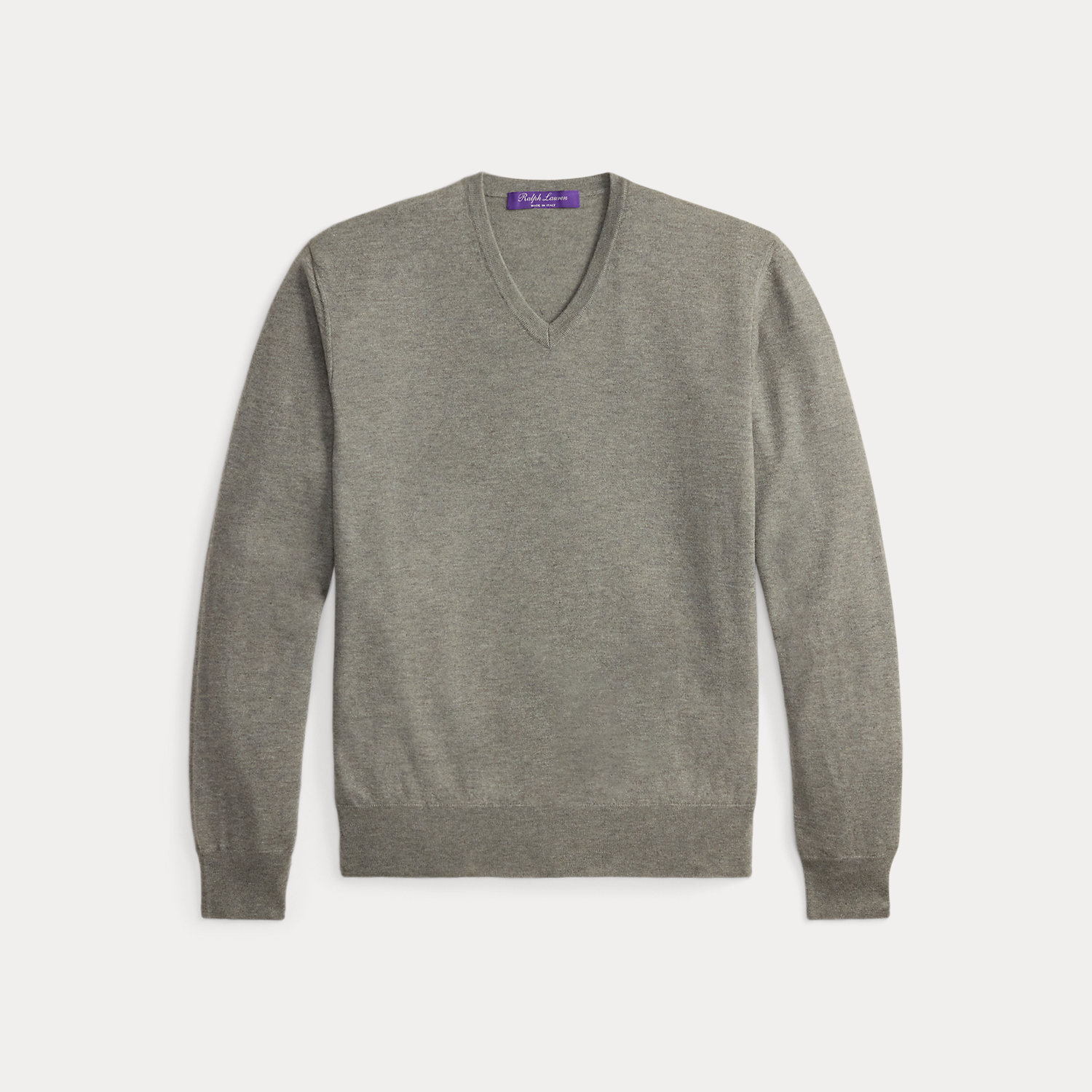 Kaschmirpullover mit V-Ausschnitt von Purple Label
