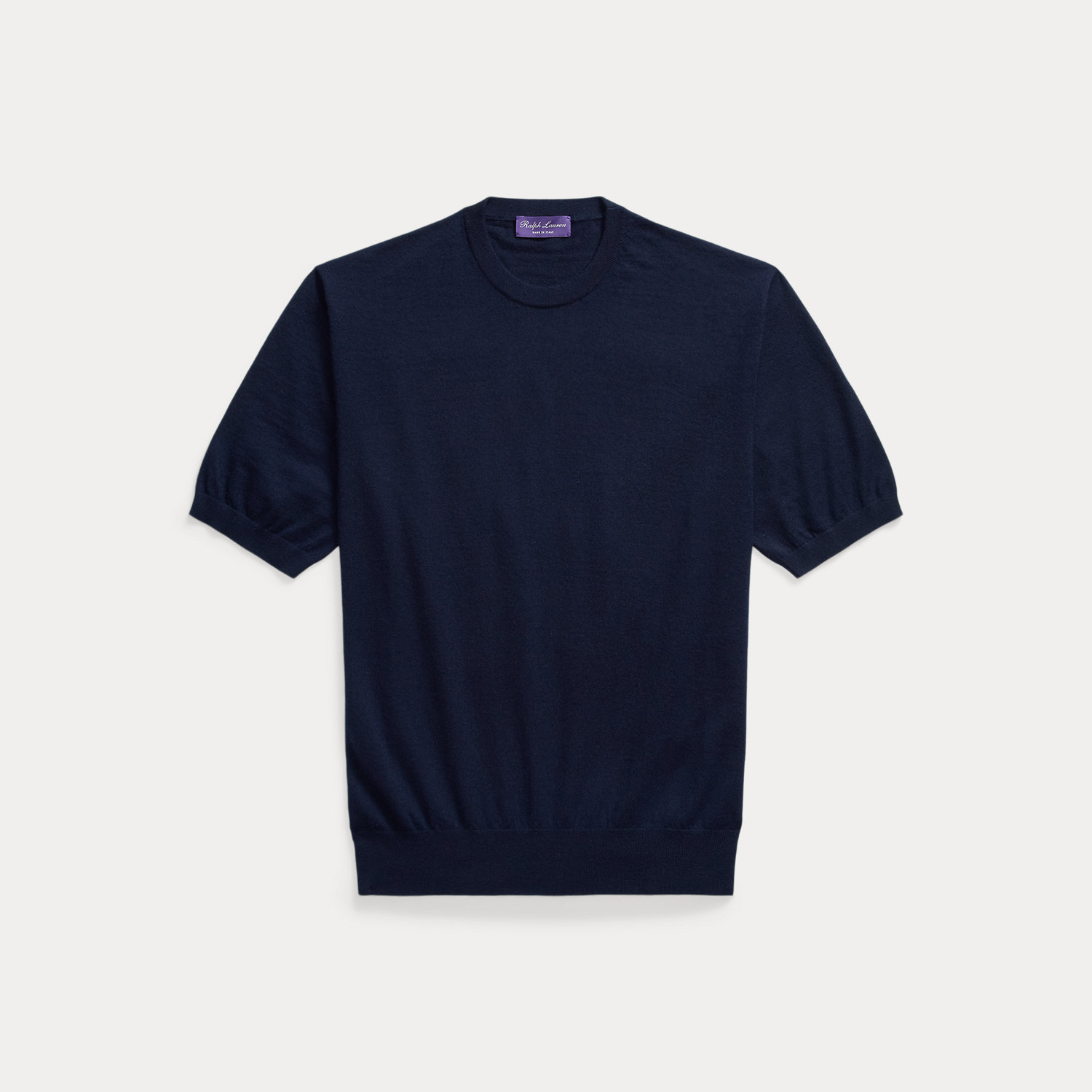 Kurzärmliger Kaschmirpullover von Purple Label