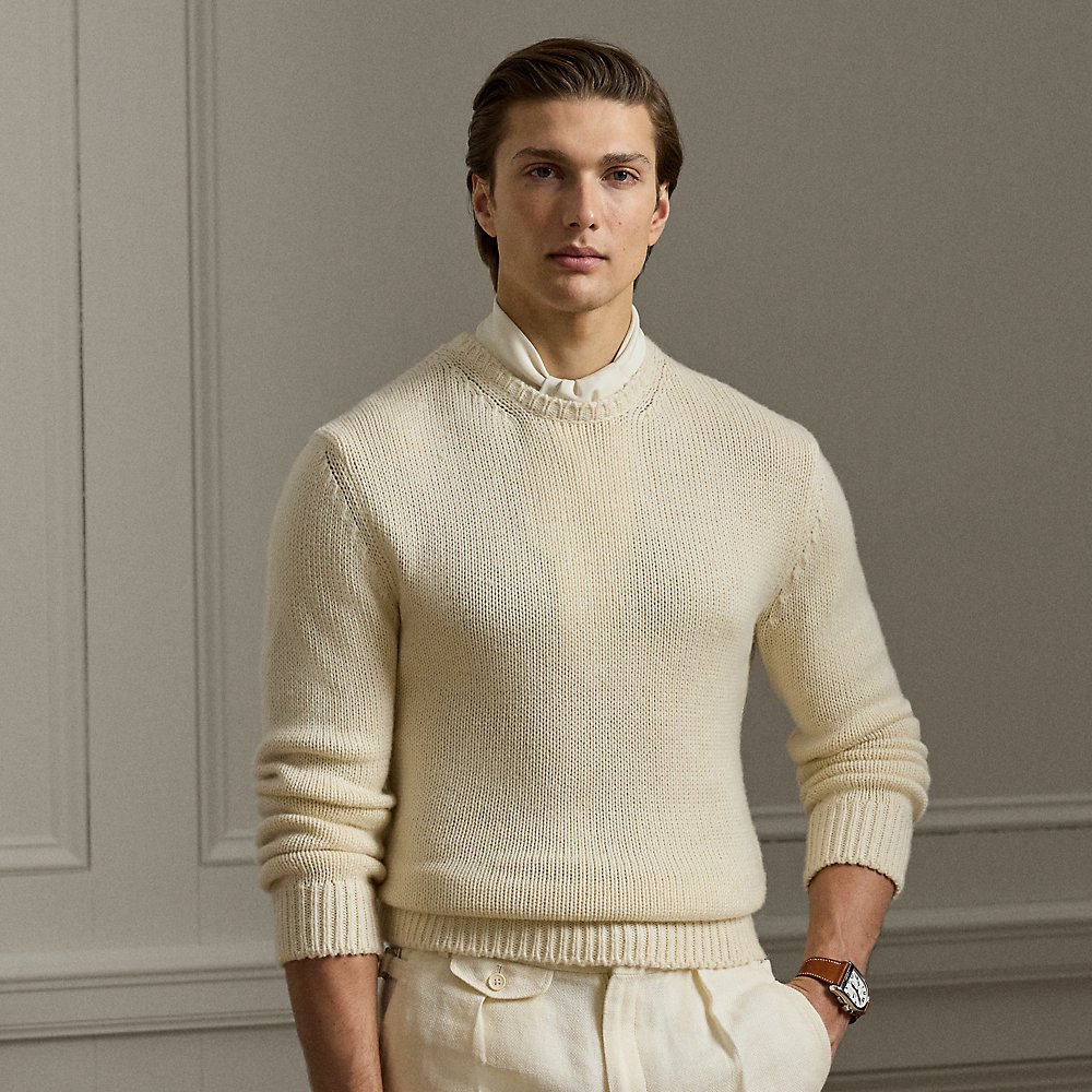 Pullover aus Kaschmir, Seide und Leinen Pullover aus Kaschmir, Seide und Leinen von Purple Label