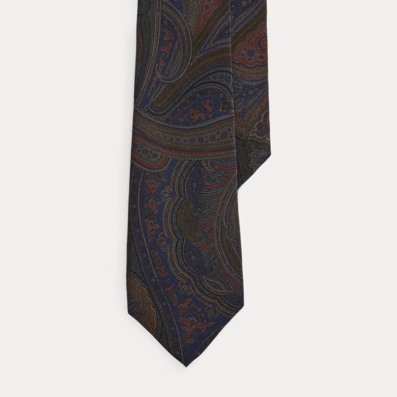 Seidenkrawatte mit Paisleymuster von Purple Label