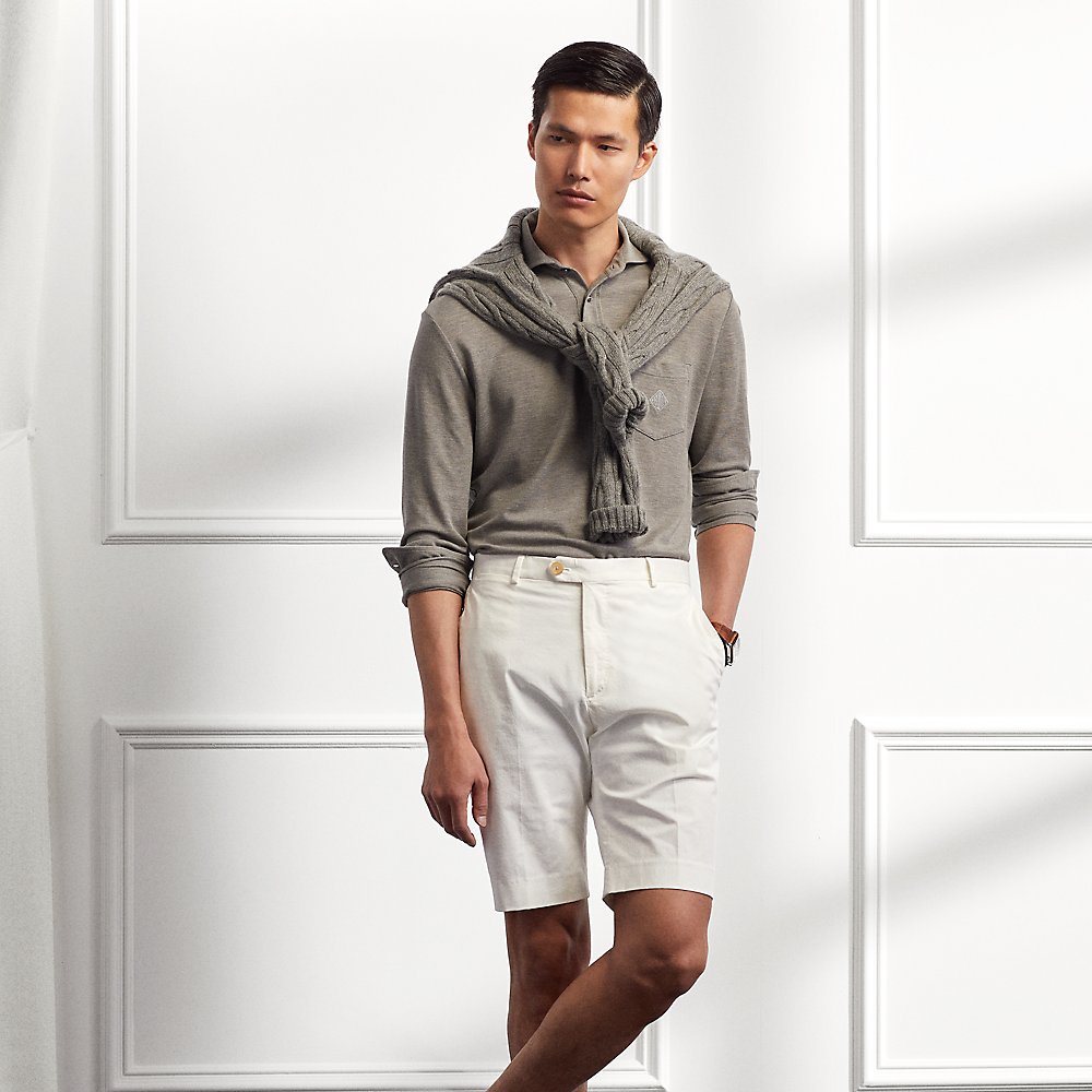 Slim-Fit Chino-Shorts mit Stretch von Purple Label