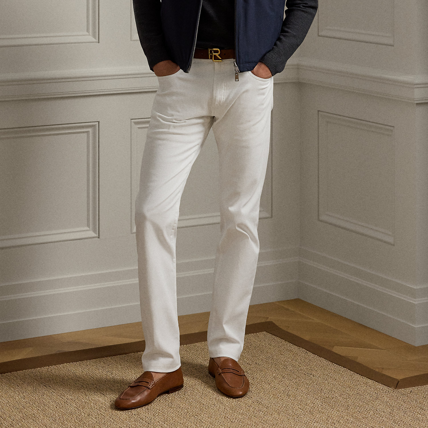 Slim-Fit Twillhose mit Stretch Slim-Fit Twillhose mit Stretch von Purple Label