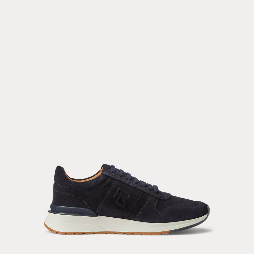 Sneaker Ethan aus Kalbswildleder von Purple Label