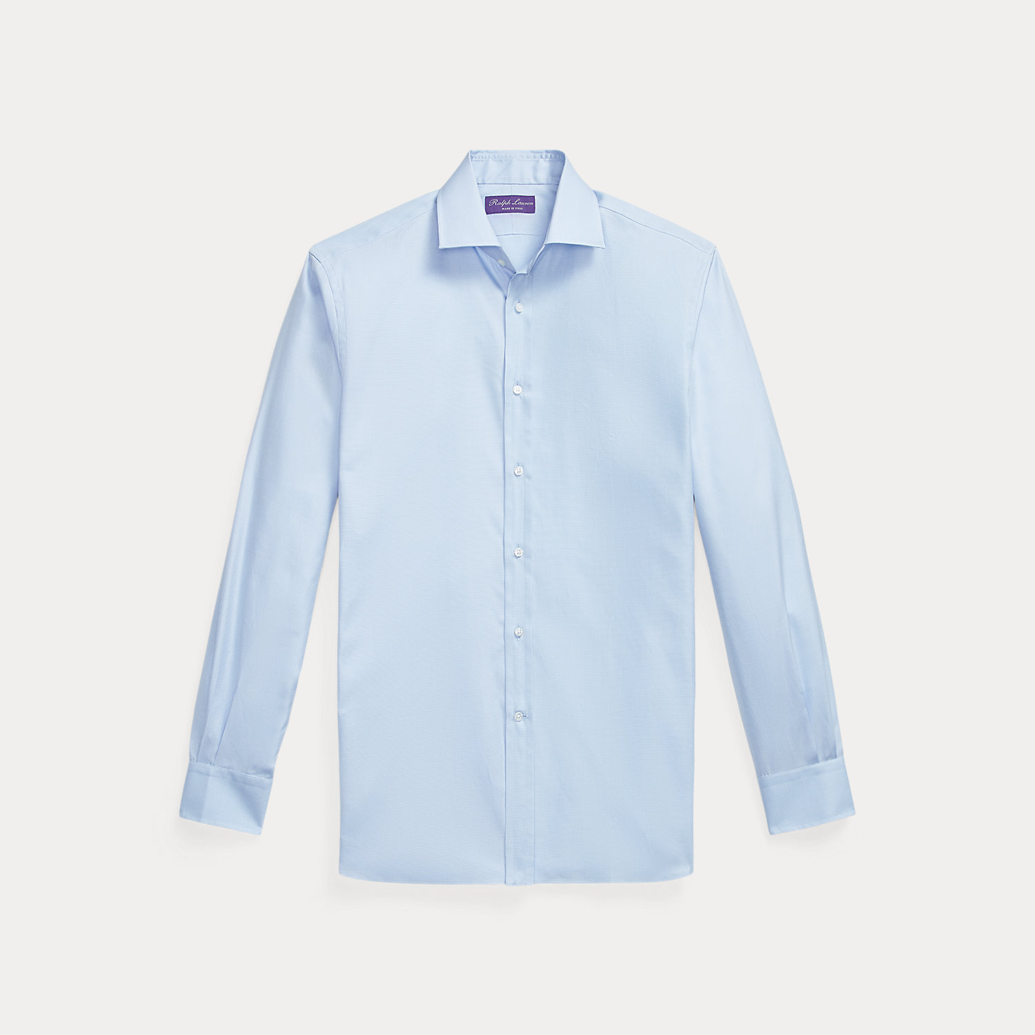 Strukturhemd mit Mikroquadratmuster von Purple Label