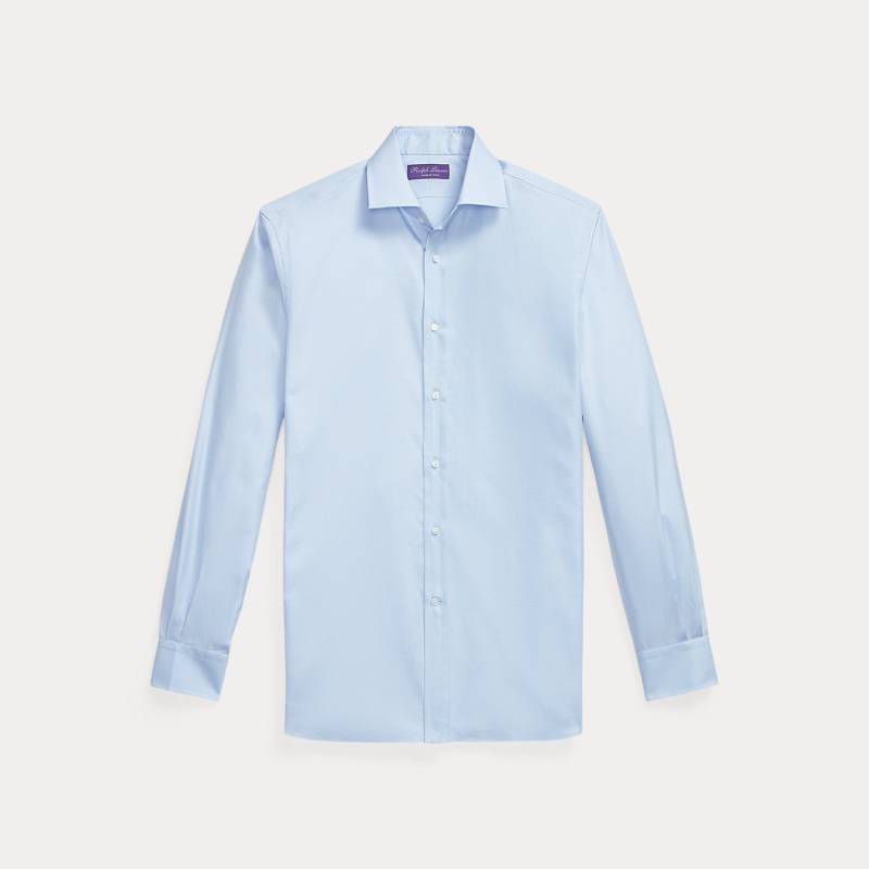 Strukturhemd mit Mikroquadratmuster von Purple Label