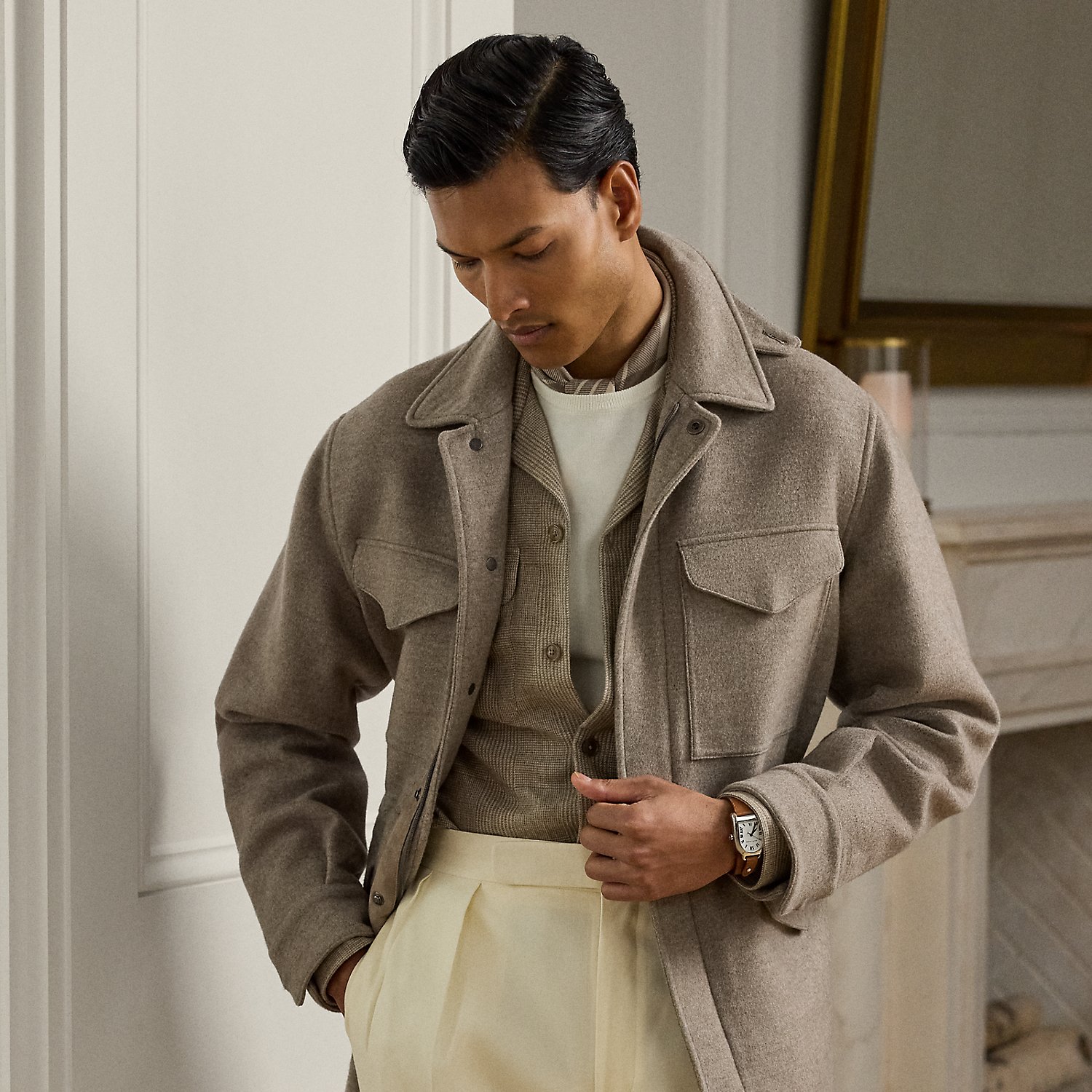 Woll-Kaschmir-Jacke Ripley von Purple Label