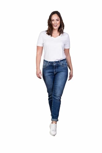 Purple Lily Damen Stretch Jeans Modell R002 Große Größen 44/32 von Purple Lily